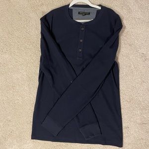 Banana Republic - Mens Medium Navy Long Sleeve